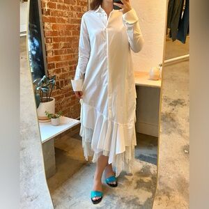 Anais Jourden White Lace runway Top/ dress